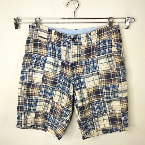J.CREW Other - J Crew Madras Plaid Field Shorts 30 X 10 Cotton Preppy